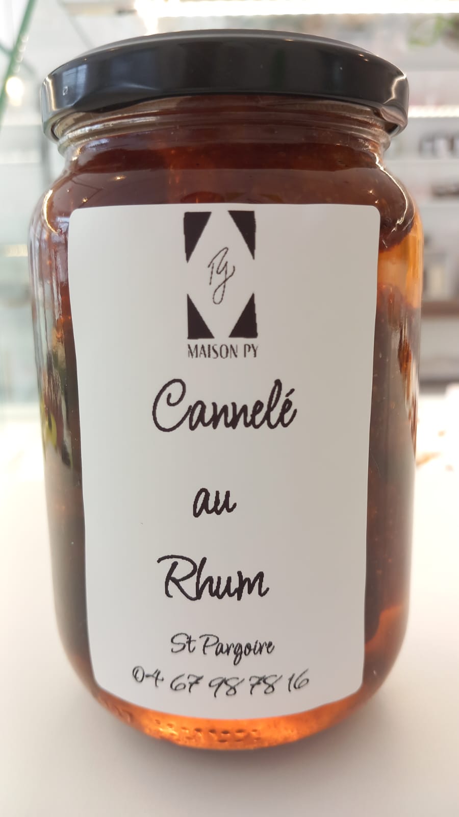 Pot de cannelés aux Rhum vanille