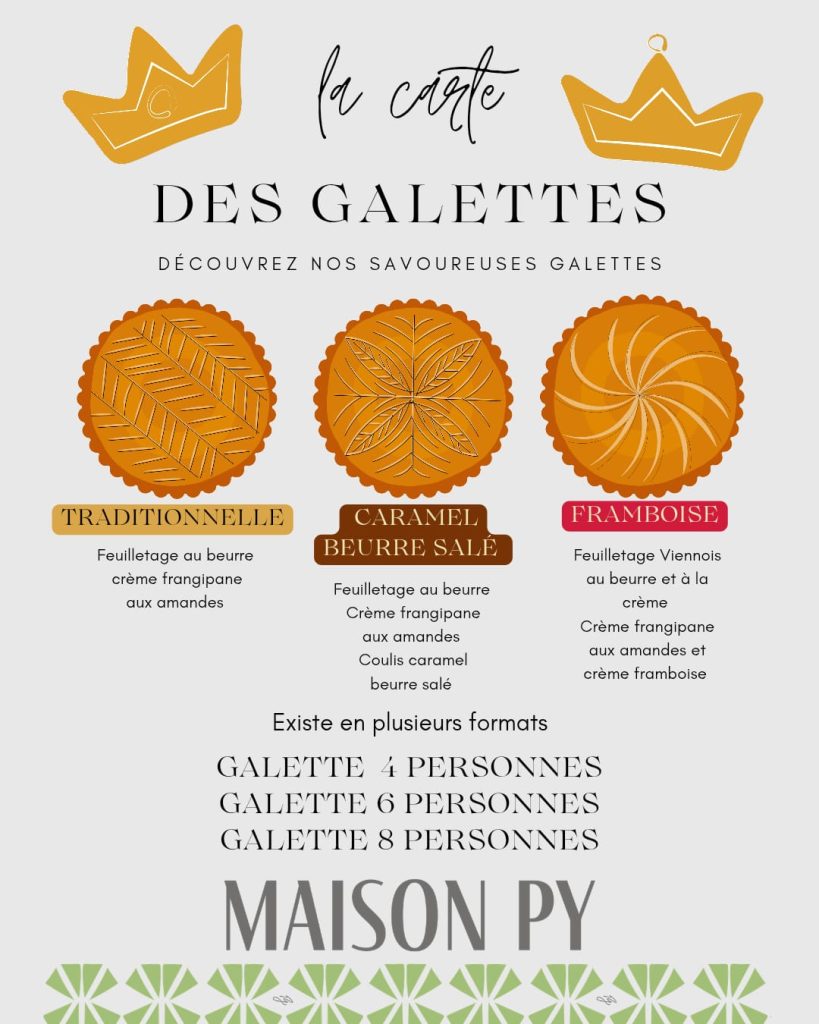 La Carte des Galettes Maison PY